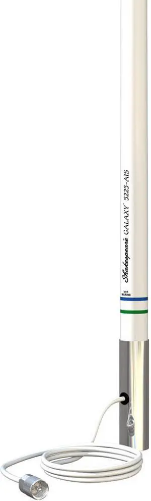 SHAKESPEARE AIS 8FT 5225XT-AIS GALAXY ANTENNA VHF/AIS 6DB