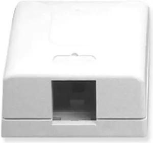 ICC ICC-SURFACE-1WH IC107SB1WH - 1Prt Surface Bx W