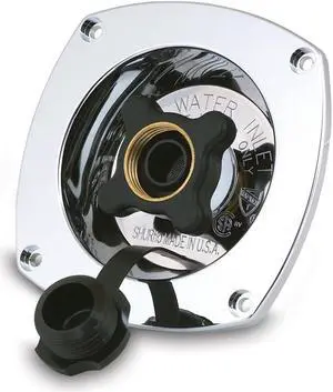SHURFLO CHROME PLATED WATER PRESSURE REGULATOR 65PSI 183-029-14