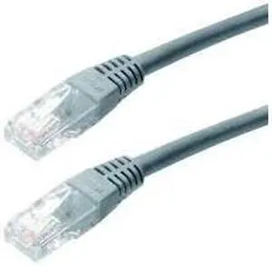 4XEM 4XC6PATCH1GR 1 ft. Cat 6 Grey Cat6 Grey Molded RJ45 UTP Patch Cable