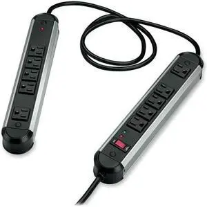 10 Outlet Metal Split Surge Protector