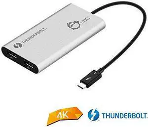 SIIG INC JU-TB0014-S1 THUNDERBOLT V3 TO DUAL DP ADAP SIIG INC JU-TB0014-S1 THUNDERBOLT V3 TO DUAL DP ADAP