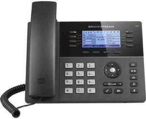 Grandstream GXP1782 IP Phone - Corded - Wall Mountable, Desktop - Black - 8 x Total Line - VoIP - 2 x Network (RJ-45) - PoE Ports SIPACCOUNTS 8 LINES GIGABIT PORTS