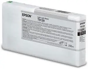 EPSON AMERICA T913900 Ultrachrm HD LghtLghtBlk 200ML