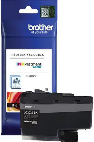 Black Extra High Yield Ink Cartridge for Brother LC3035BK MFC-J805DW, MFC-J815DW XL, MFC-J995DW, MFC-J995DW XL, Genuine Brother Brand