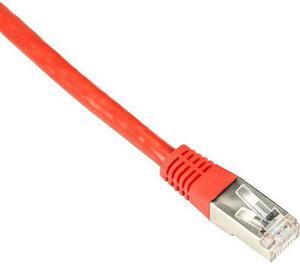 BLACK BOX EVNSL0272RD-0007 CAT6 250MHZ STR SFTP PVC MLD SLM RD 7FT