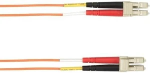 Black Box 10-m, LC-LC, 62.5-Micron, Multimode, Plenum, Orange Fiber Optic Cable Black Box 10-m, LC-LC, 62.5-Micron, Multimode, Plenum, Orange Fiber Optic Cable