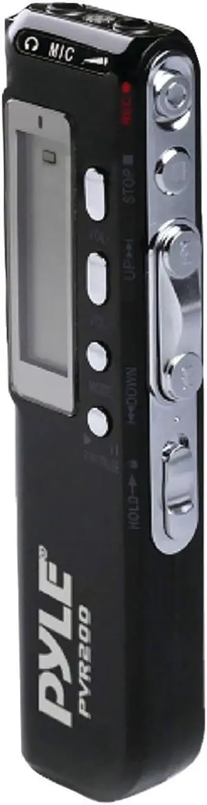 Pyle Home PVR200 Digital Voice Recorder with 4GB Built-in Memory