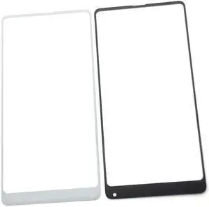 Touch Screen Front Outer Lens Screen Glass Replacement For Xiaomi Mix 2 2s Mix2 Mix2s (Black)