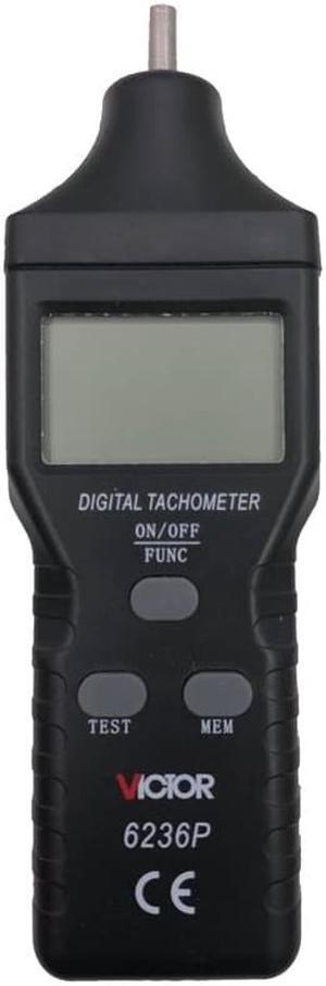 VICTOR VC6236P Digital Laser non-contact tachometer photoelectric Tachometer 5 digits large screen LCD display