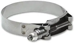Vibrant 2787 1.29"-1.60" Clamp Range Stainless Steel T-Bolt Clamp