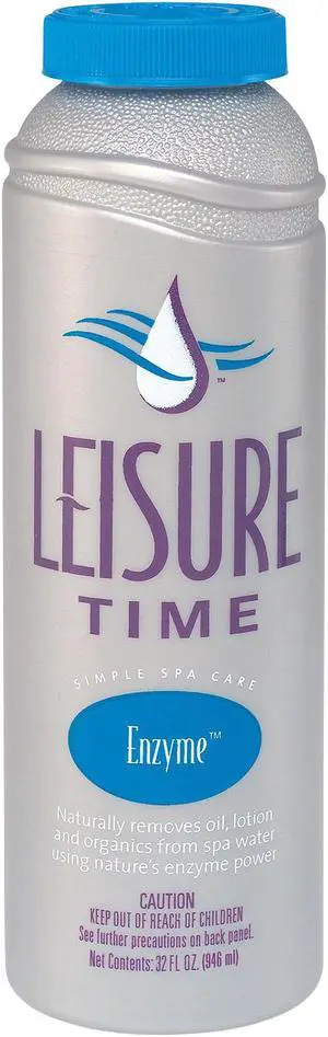 Leisure Time Spa Support System Clarifying 32 Ounce Water Sanitizing Enzymes