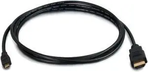 C2G 50614 4K UHD High Speed HDMI to Micro HDMI Cable (60Hz) with Ethernet for 4K Devices, Black (3 Feet, 0.91 Meters) C2G 50614 4K UHD High Speed HDMI to Micro HDMI Cable (60Hz) with Ethernet for 4K Devices, Black (3 Feet, 0.91 Meters)