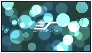 Elite Screens Aeon AR100DHD3 Fixed Frame Projection Screen - 100" - 16:9 - Wall Mount