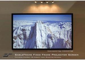 Elite Screens SableFrame ER120DHD3 Fixed Frame Projection Screen - 120" - 16:9 - Wall Mount