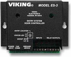 VIKING ES-3 ENTRY SYSTEM DOOR CONTROLLER FOR AES