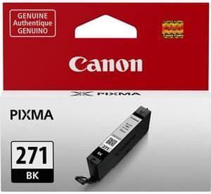 Canon 0390C001 Cli-271Bk - Black - Original - Ink Tank - For Pixma Mg5720, Mg5721, Mg5722, Mg6820, Mg6821, Mg6822, Mg7720