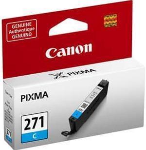 Canon 0391C001 Cli-271C - Cyan - Original - Ink Tank - For Pixma Mg5720, Mg5721, Mg5722, Mg6820, Mg6821, Mg6822, Mg7720