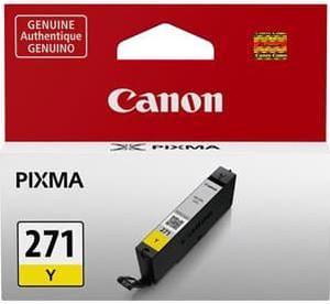 Canon 0393C001 Cli-271Y - Yellow - Original - Ink Tank - For Pixma Mg5720, Mg5721, Mg5722, Mg6820, Mg6821, Mg6822, Mg7720