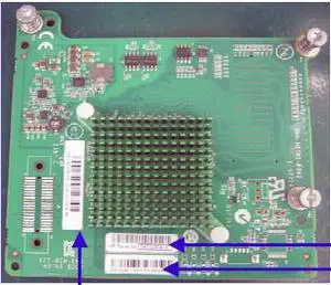 HP 662538-001 Lpe1205A 8Gb Dual Channel Pcie 2.0 X4 Fibre Channel Mezzanine Host Bus Adapter For Bladesystem