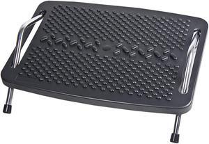 SYBA Multimedia Ergonomic Design Foot Rest with Metal Support, and Push-to-Tilt Sides