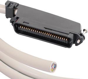 25-PAIR CABLE ASSEMBLY, M-BLUNT, 90Â°, 5'