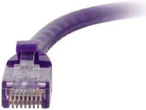 C2G 04033 Cat6 Cable - Snagless Unshielded Ethernet Network Patch Cable, Purple (30 Feet, 9.14 Meters)