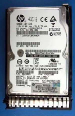 HP 719429-001 - HP 900GB 2.5" SAS 10K 6Gb/s Hard Drive