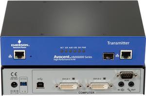 Vertiv Avocent HMX 6000 | High Performance KVM Extender | KVM Transmitter | Dual Transmitter | DVI-D Audio SFP (HMX6210T-001)