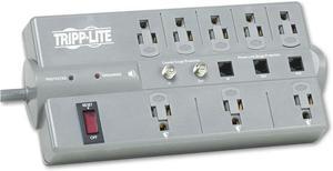 Tripp Lite Tlp808Teltv 8-Outlet Surge Suppressor ,Telephone, Modem, Fax & Coaxial Protection