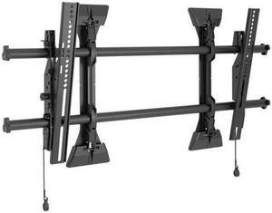 Chief XTM1U-G X-Large Fusion Micro-Adjustable Tilt Wall Mount - Mounting Kit For Lcd Display - Black - Screen Size: 55 Inch - 82 Inch - Wall-Mountable