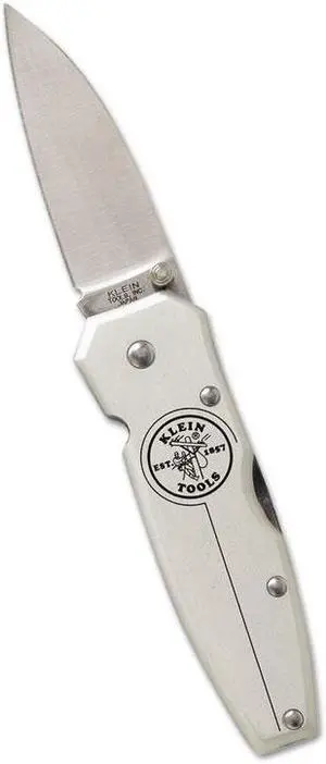 Klein Tools 05019 Lockback Pocket Knife, 2 1/2 Inch Stainless Steel Blade