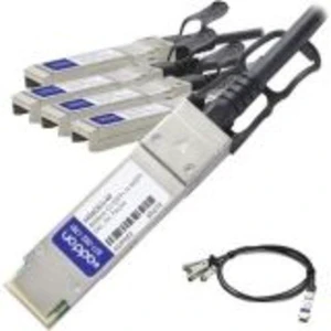 AddOn AddOn 3m Intel Compatible QSFP+ Breakout DAC - Twinaxial cable - QSFP+ - AddOn AddOn 3m Intel Compatible QSFP+ Breakout DAC - Twinaxial cable - QSFP+ -