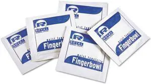 Royal Paper Moist Towelettes Lemon Scented Individually Wrapped 1000/Carton RF1MB