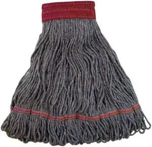 Boardwalk Pro Loop Web/Tailband Mop Head Blue Large 12/Carton 1800LBDZ