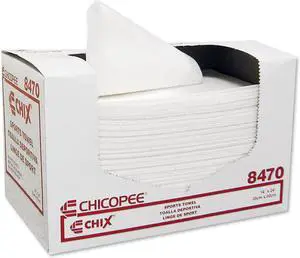 Chix Sports Towel 14X12 White 6/100S