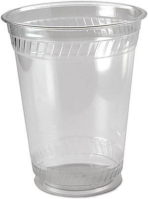 Fabri-Kal 9502055 Kal-Clear Pet Cold Drink Cups, 16/18 Oz, Clear, 50/Pack, 20/Carton