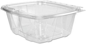 ClearPac Container Lid Combo-Packs, 6.4 x 2.6 x 7.1, 32 oz, Clear, 200/Carton DCCCH32DEF