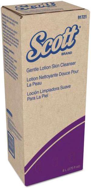 Scott 91721 Lotion Hand Soap Cartridge Refill, Pink, Floral Scent, 8 Liters, 2/Carton