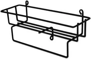 DIVERSEY D3191754 Wire Rack,Black,Wire,Holds 1.5L Btls
