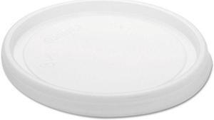 Dart Non-Vented Cup Lids f/6 oz Cups 2 3-1/2 4 oz Food Containers Plastic Trans.