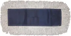 Boardwalk Disposable Dust Mop Head Cotton Cut-End 60w x 5d 1660CT