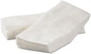 1/8-Fold Dinner Napkins 2-Ply 15 x 17 White 300/Pack 10 Packs/Carton