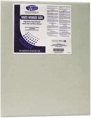 Theochem Laboratories TOL125 Hand Dishwashing Detergent, 50Lbs, Box