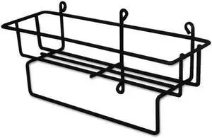 DIVERSEY D3191762 Wire Rack,Black,Wire,Holds 1.5L Btls