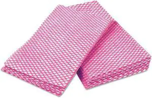 Cascades W900 Busboy Durable Foodservice Towels, Pink/White, 12 X 24, 200/Carton