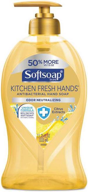 Softsoap US04206A Antibacterial Hand Soap, Citrus, 11 1/4 Oz Pump Bottle