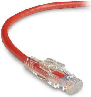 GigaTrue 3 CAT6 550-MHz Lockable Patch Cable (UTP), Red, 15-ft. (4.5-m)