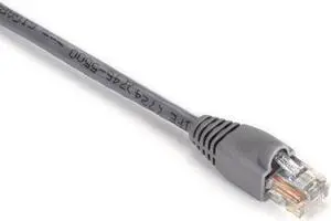 Black Box EVNSL80-0010 10Ft Gray Cat5E 350Mhz Patch Ca Ble Utp Cm