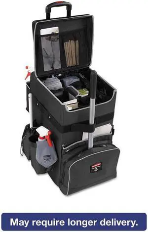 Rubbermaid 1902465 14-1/4 in. x 16-1/2 in. x 25 in. Executive Quick Cart (Gray)